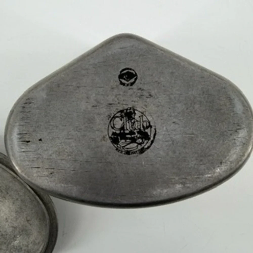 Vintage Club Aluminum Heart Shaped Pot with Lid Silver Cast Retro Cookware USA